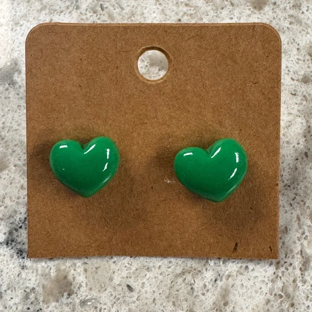 (9) Valentine Heart Earrings Set